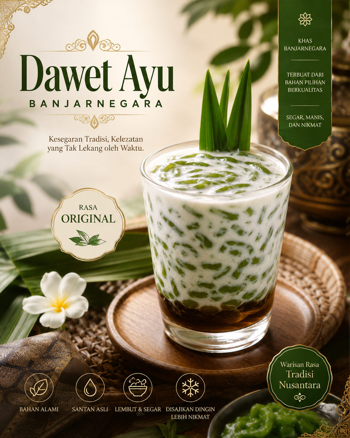 Perbedaan Mendasar Dawet Ayu Banjarnegara vs Cendol Biasa